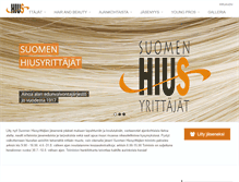 Tablet Screenshot of hiusyrittajat.fi